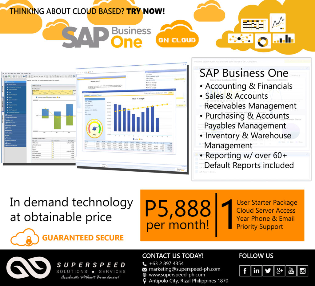 sap business one on cloud